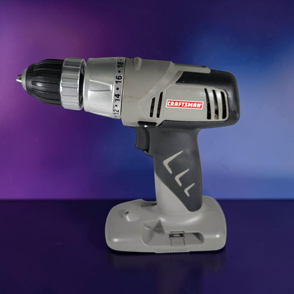 Craftsman 18V Cordless 3/8 Drill Driver VSR 315.115370 Tool Only TESTED